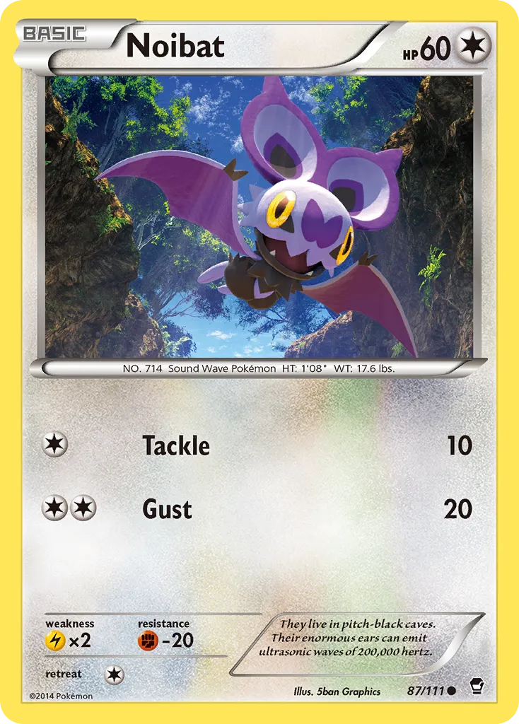 Noibat — XY - Furious Fists — Pokémon
