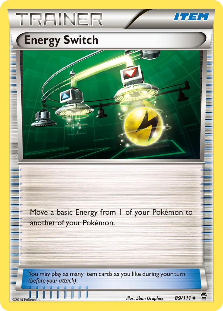 Échange d'Énergie — XY - Furious Fists — Pokémon