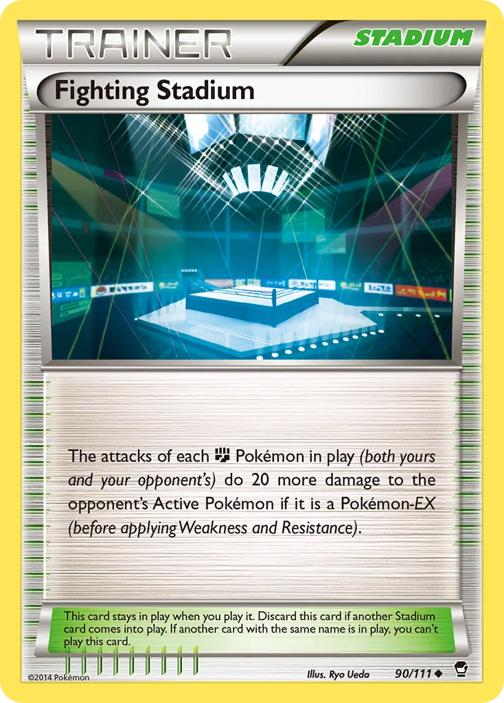 Stade des Combats — XY - Furious Fists — Pokemon