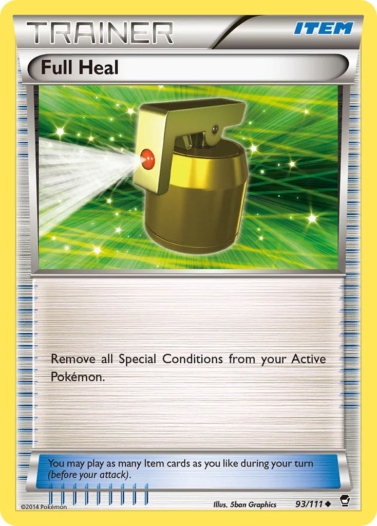 Total Soin — XY - Furious Fists — Pokemon
