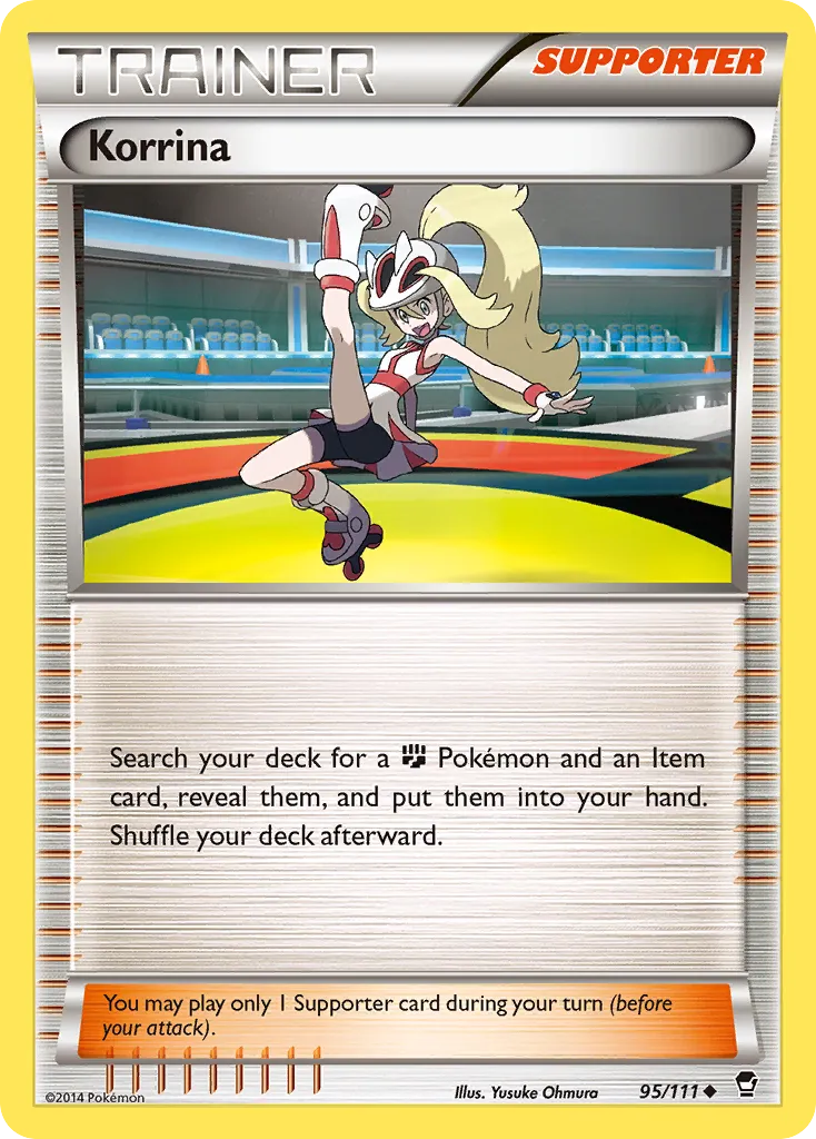 Korrina — XY - Furious Fists — Pokémon