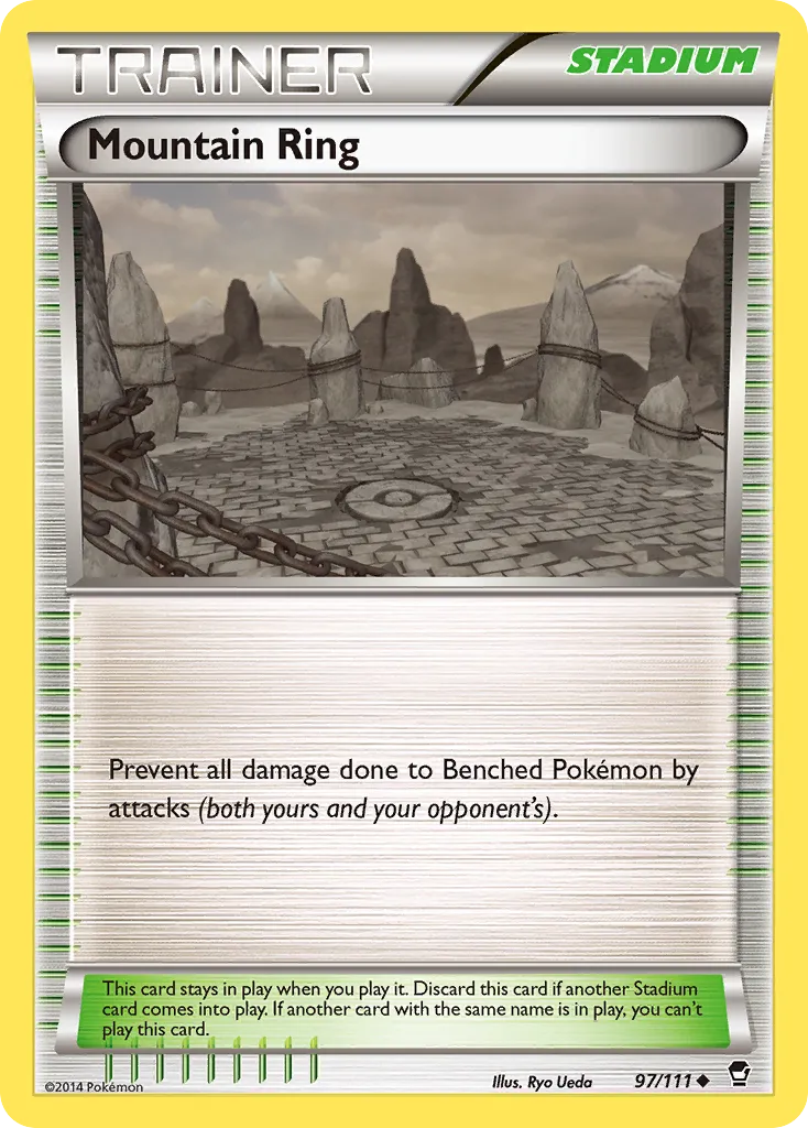 Ring en Montagne — XY - Furious Fists — Pokémon