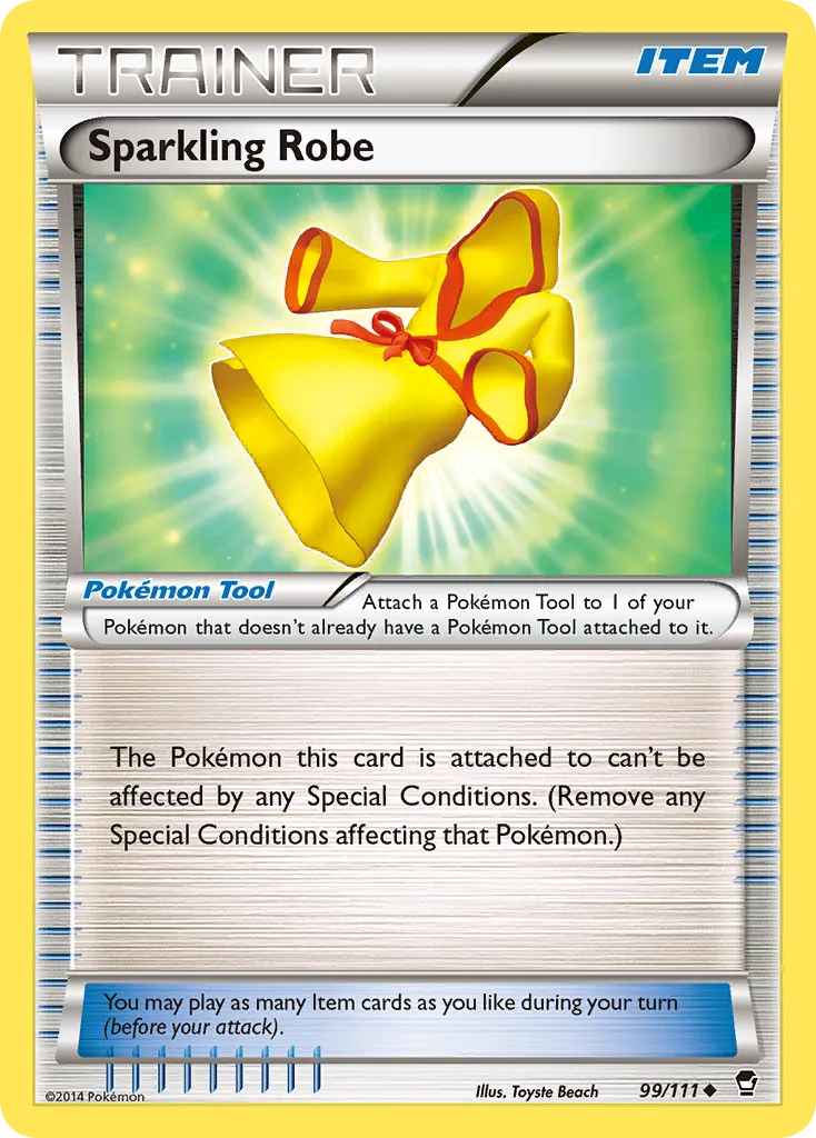 Sparkling Robe — XY - Furious Fists — Pokemon