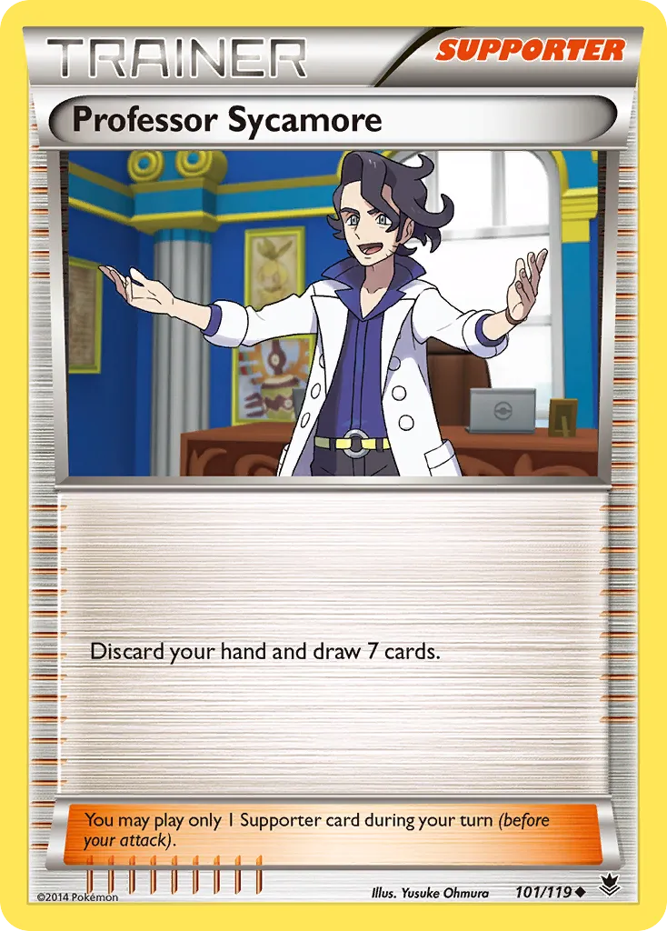 Professeur Platane — XY - Phantom Forces — Pokemon