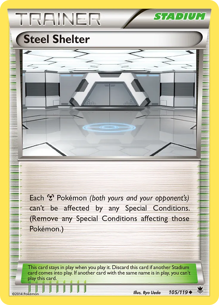 Bunker d'Acier — XY - Phantom Forces — Pokemon