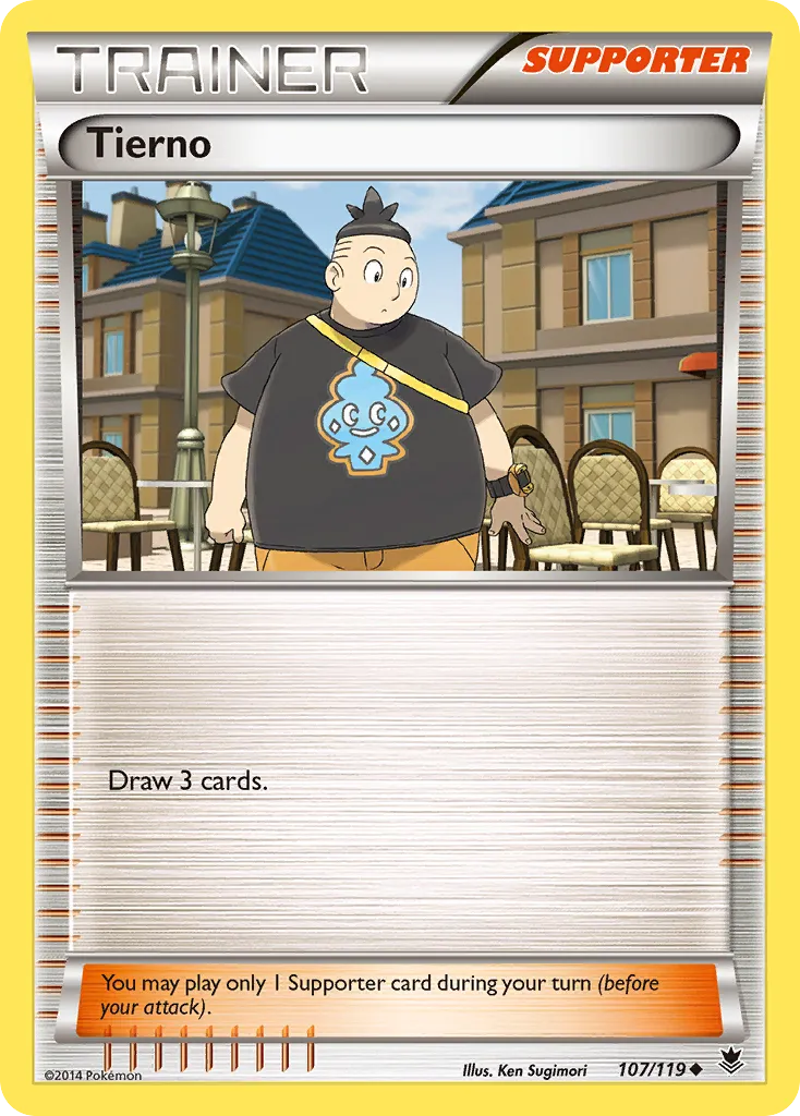 Tierno — XY - Phantom Forces — Pokémon