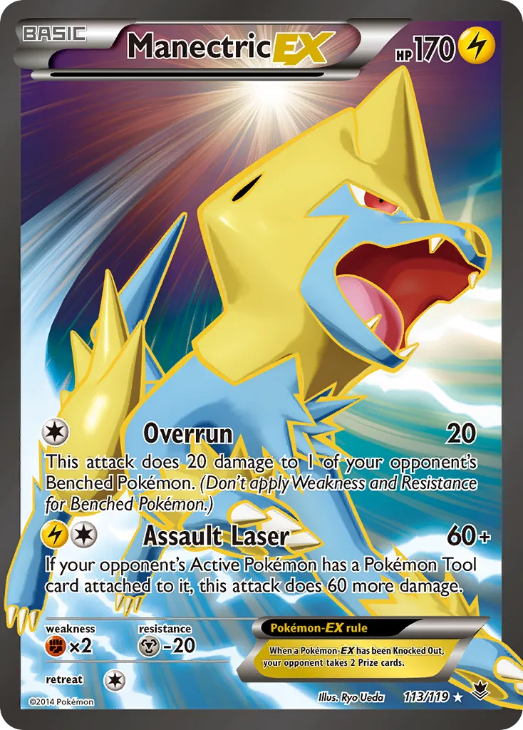 Manectric EX — XY - Phantom Forces — Pokemon