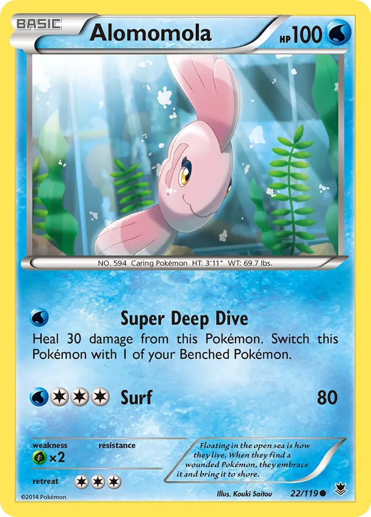 Alomomola — XY - Phantom Forces — Pokémon