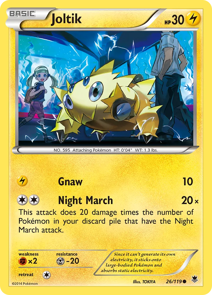 Joltik — XY - Phantom Forces — Pokémon