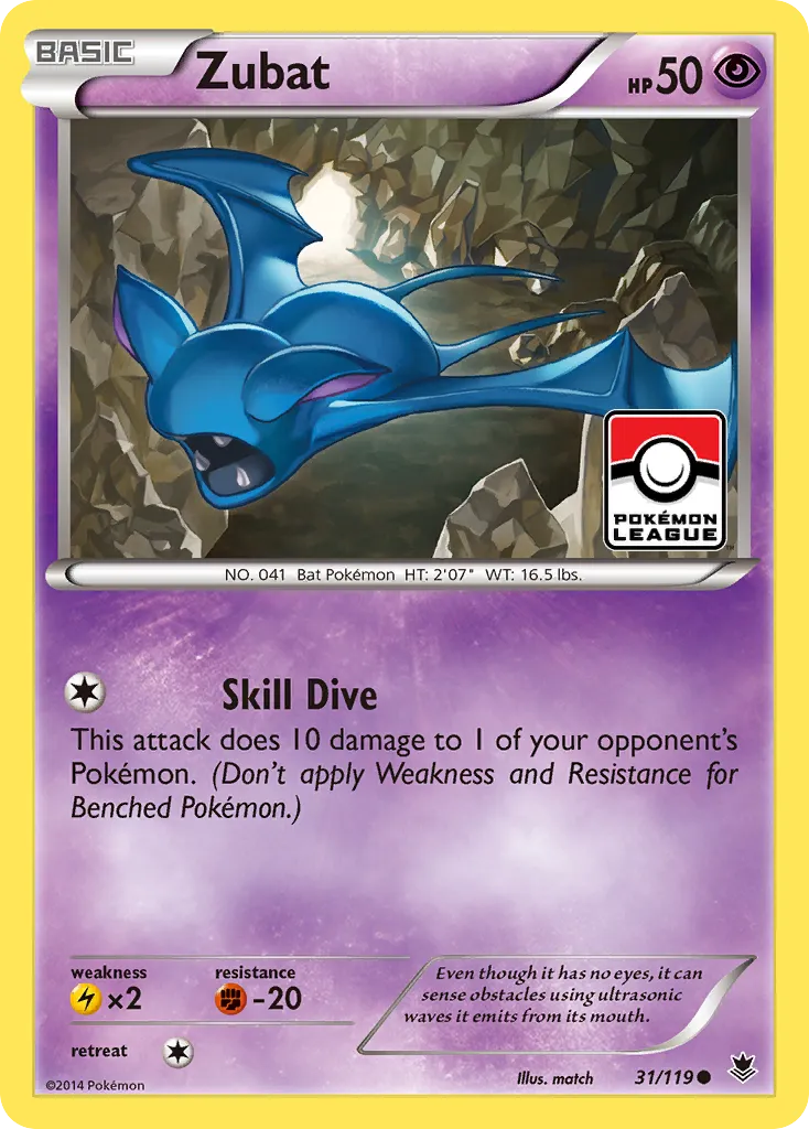 Zubat — XY - Phantom Forces — Pokémon