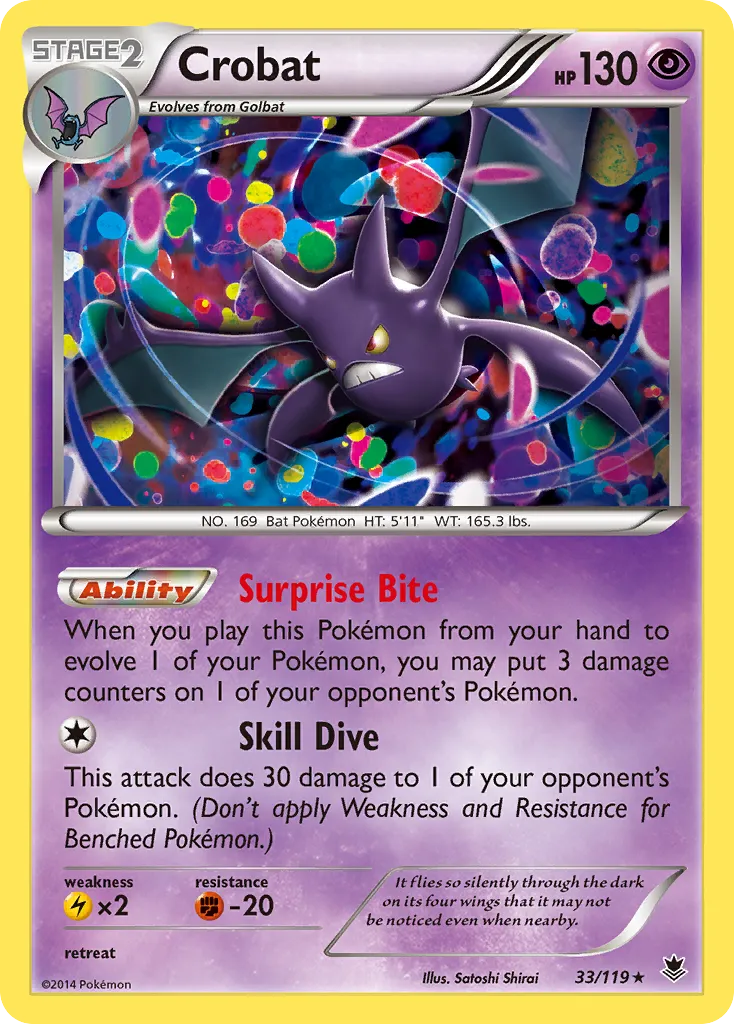 Crobat — XY - Phantom Forces — Pokemon