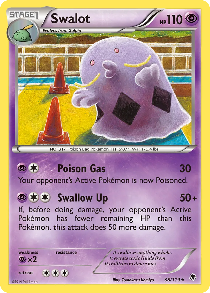 Swalot — XY - Phantom Forces — Pokemon