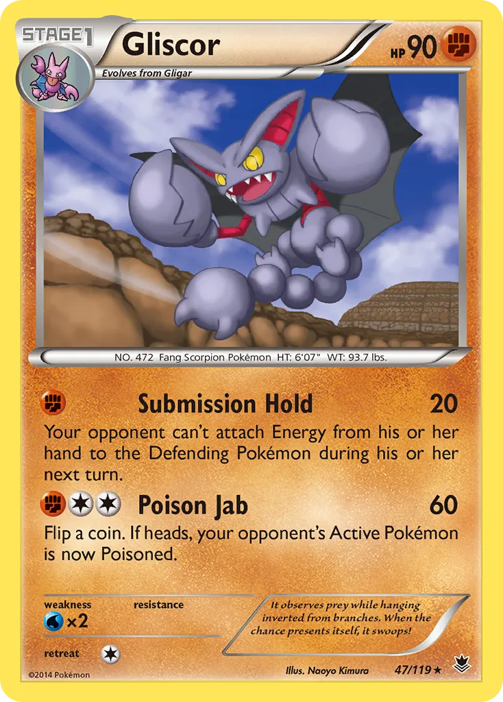 Gliscor — XY - Phantom Forces — Pokemon