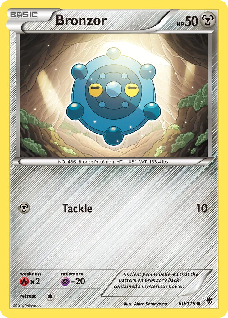 Bronzor — XY - Phantom Forces — Pokemon