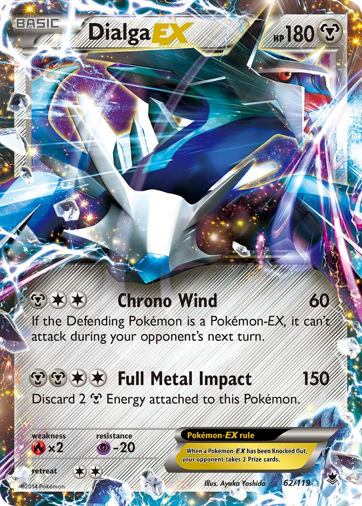 Dialga EX — XY - Phantom Forces — Pokemon