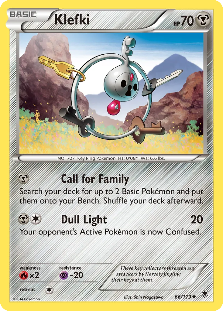 Klefki — XY - Phantom Forces — Pokémon