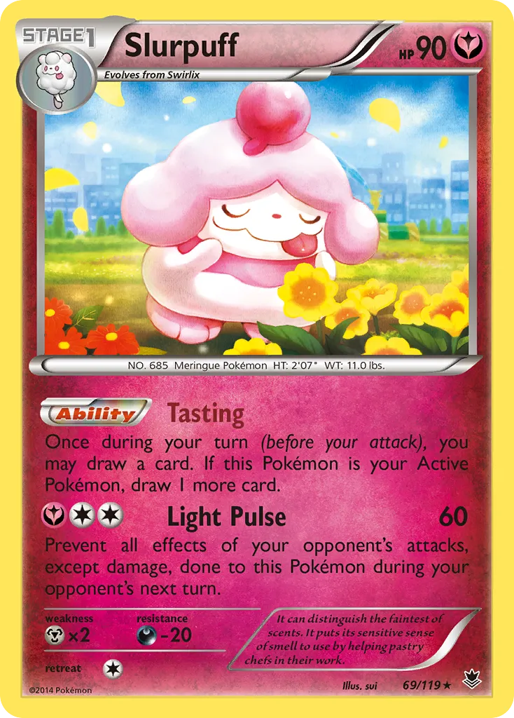 Slurpuff — XY - Phantom Forces — Pokemon