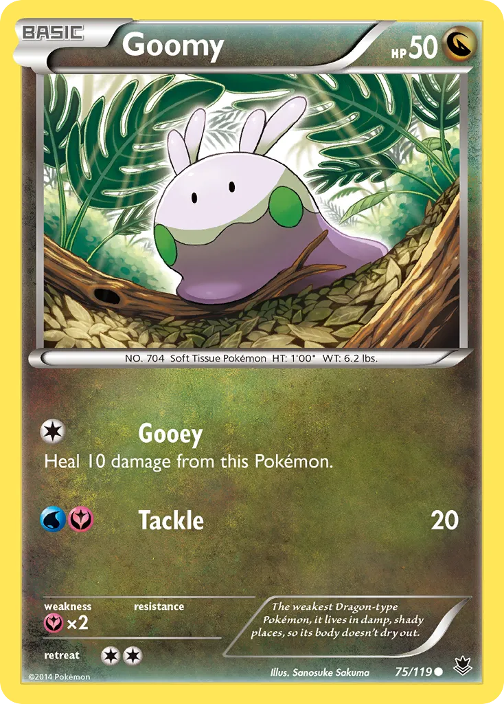 Goomy — XY - Phantom Forces — Pokémon