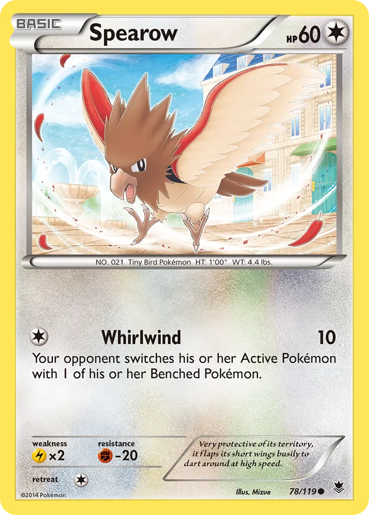 Spearow — XY - Phantom Forces — Pokemon
