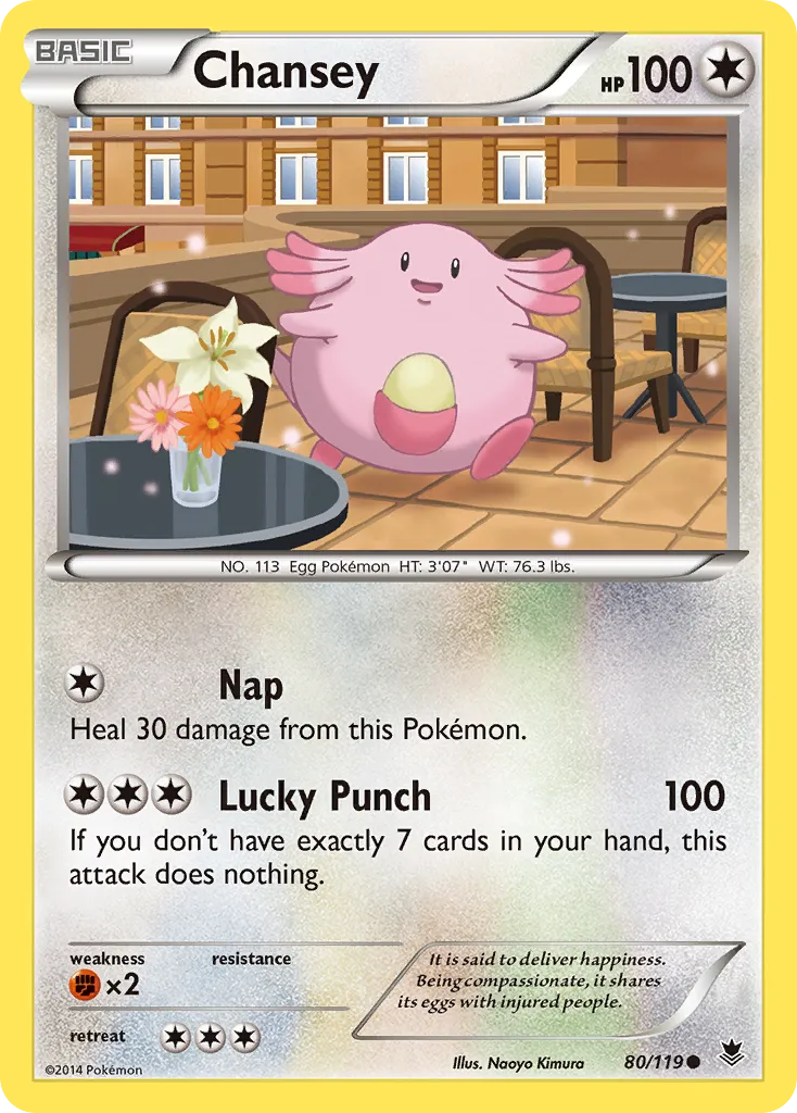 Chansey — XY - Phantom Forces — Pokemon