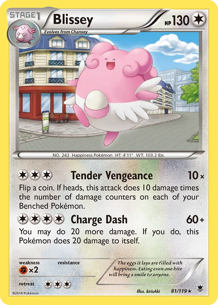 Blissey — XY - Phantom Forces — Pokemon