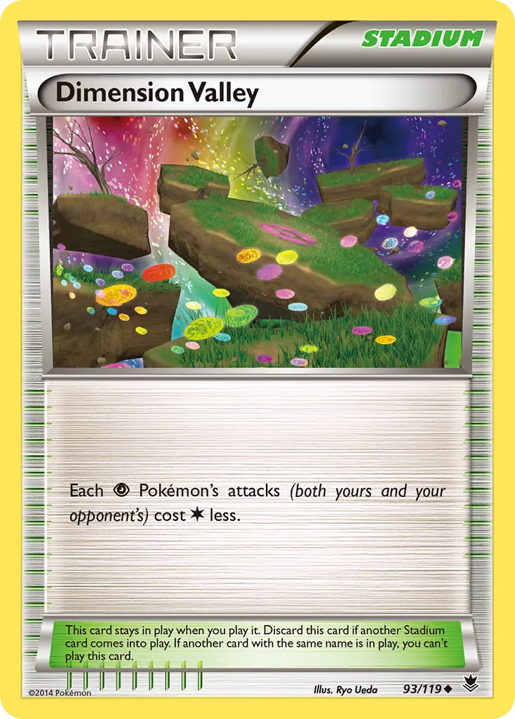 Dimension Valley — XY - Phantom Forces — Pokémon
