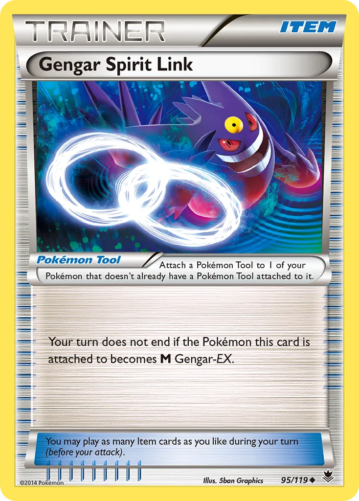 Gengar Spirit Link — XY - Phantom Forces — Pokémon