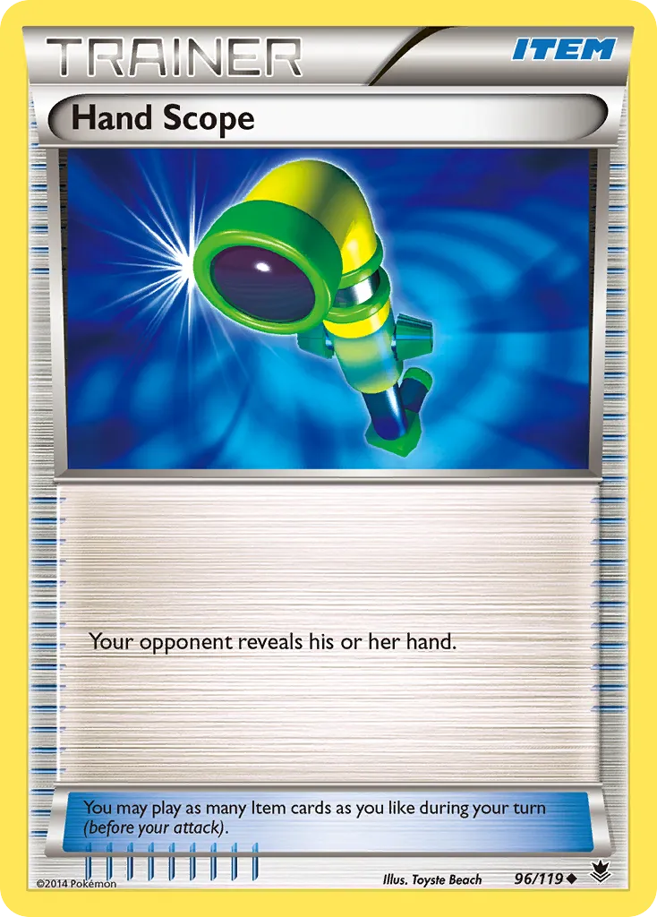 Hand Scope — XY - Phantom Forces — Pokemon