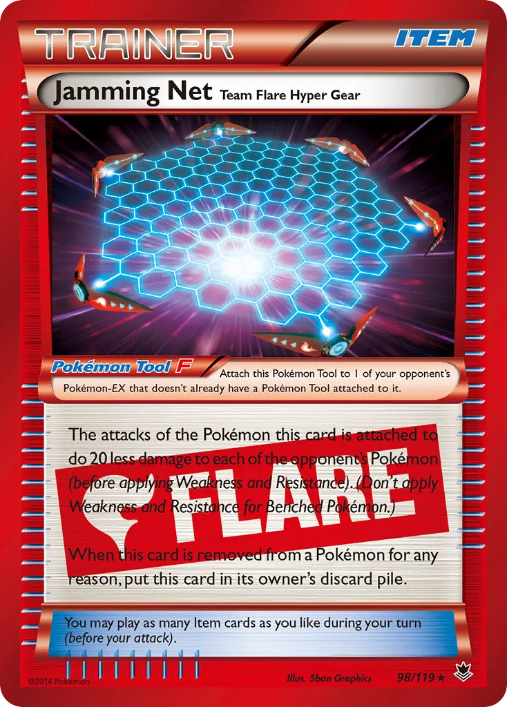 Jamming Net — XY - Phantom Forces — Pokemon