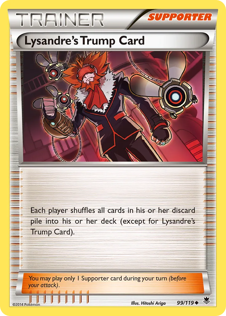 Atout de Lysandre — XY - Phantom Forces — Pokemon