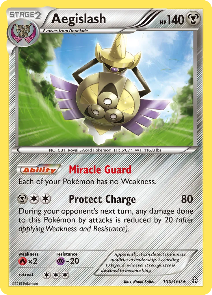 Aegislash — XY - Primal Clash — Pokemon