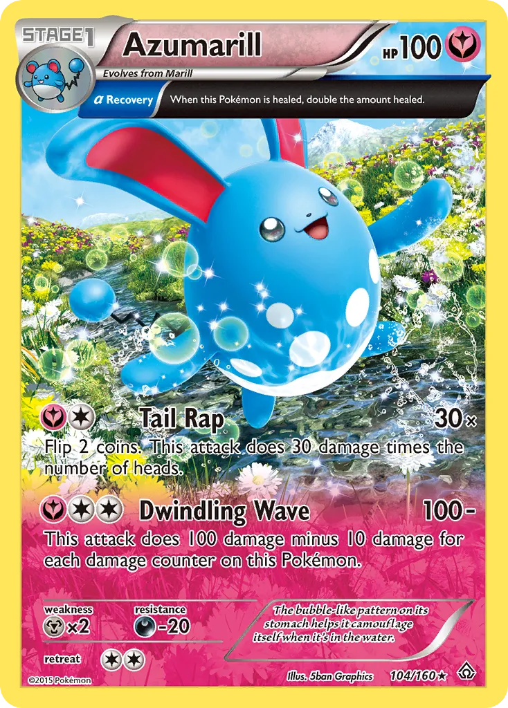 Azumarill — XY - Primal Clash — Pokemon