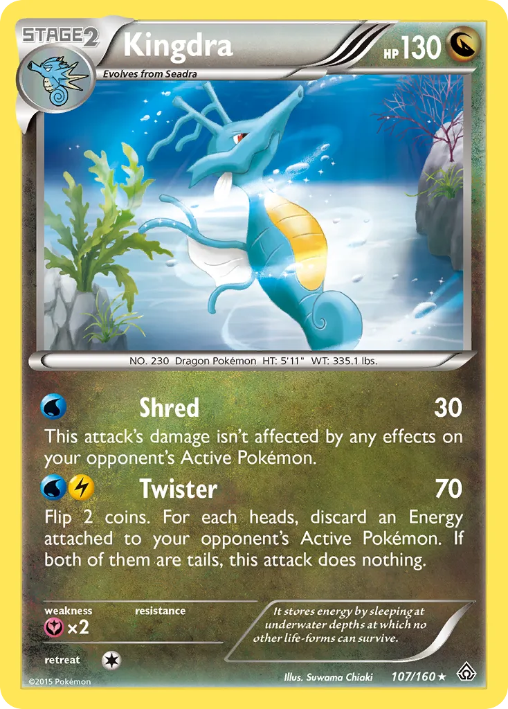 Kingdra — XY - Primal Clash — Pokemon