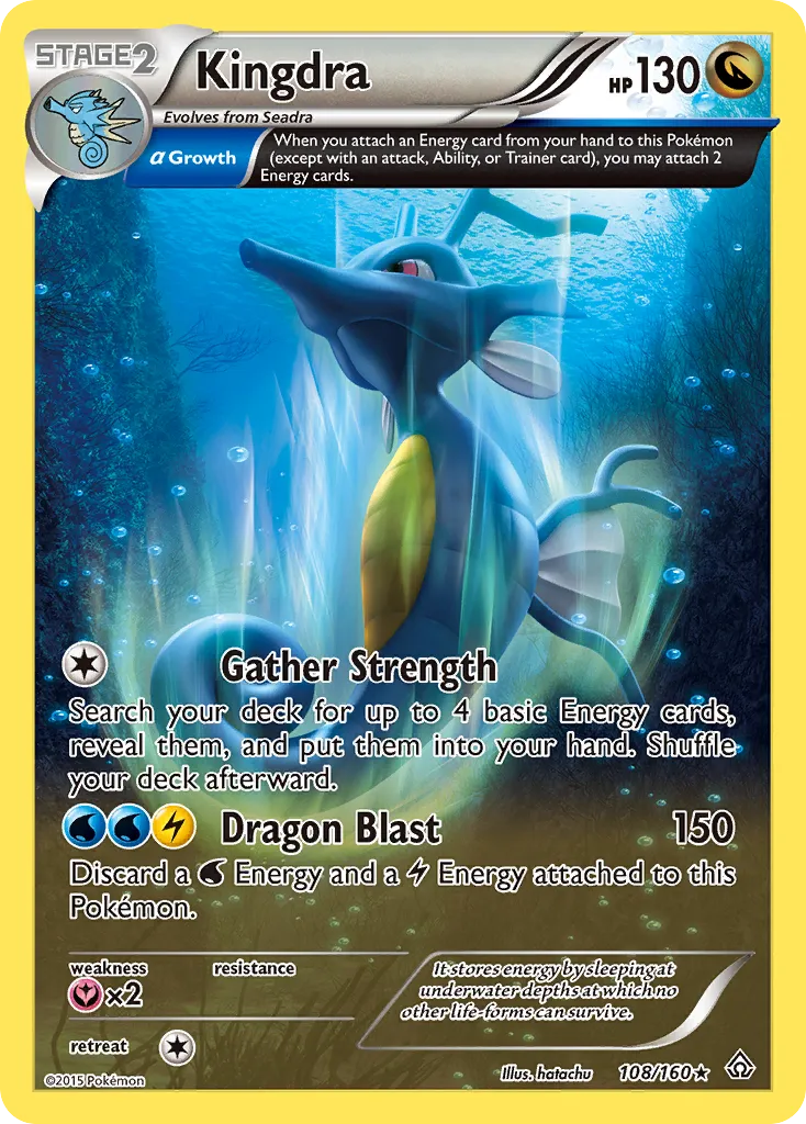 Kingdra — XY - Primal Clash — Pokemon