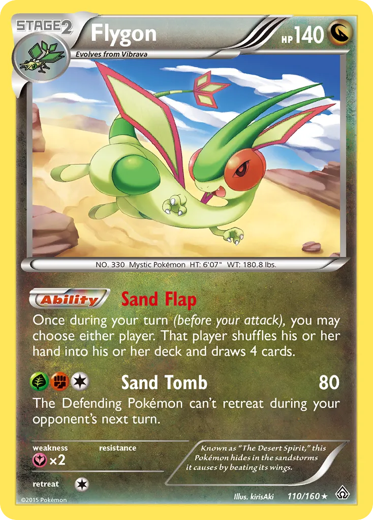 Flygon — XY - Primal Clash — Pokemon