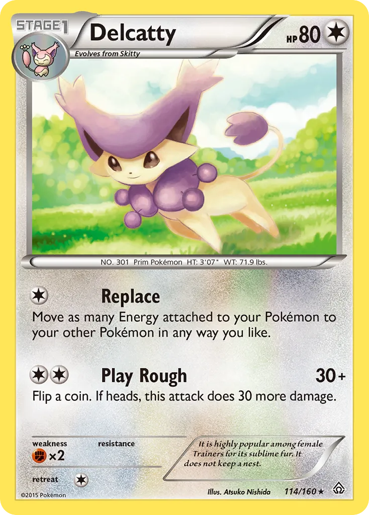 Delcatty — XY - Primal Clash — Pokemon