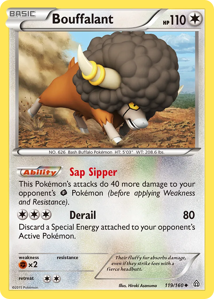 Bouffalant — XY - Primal Clash — Pokémon