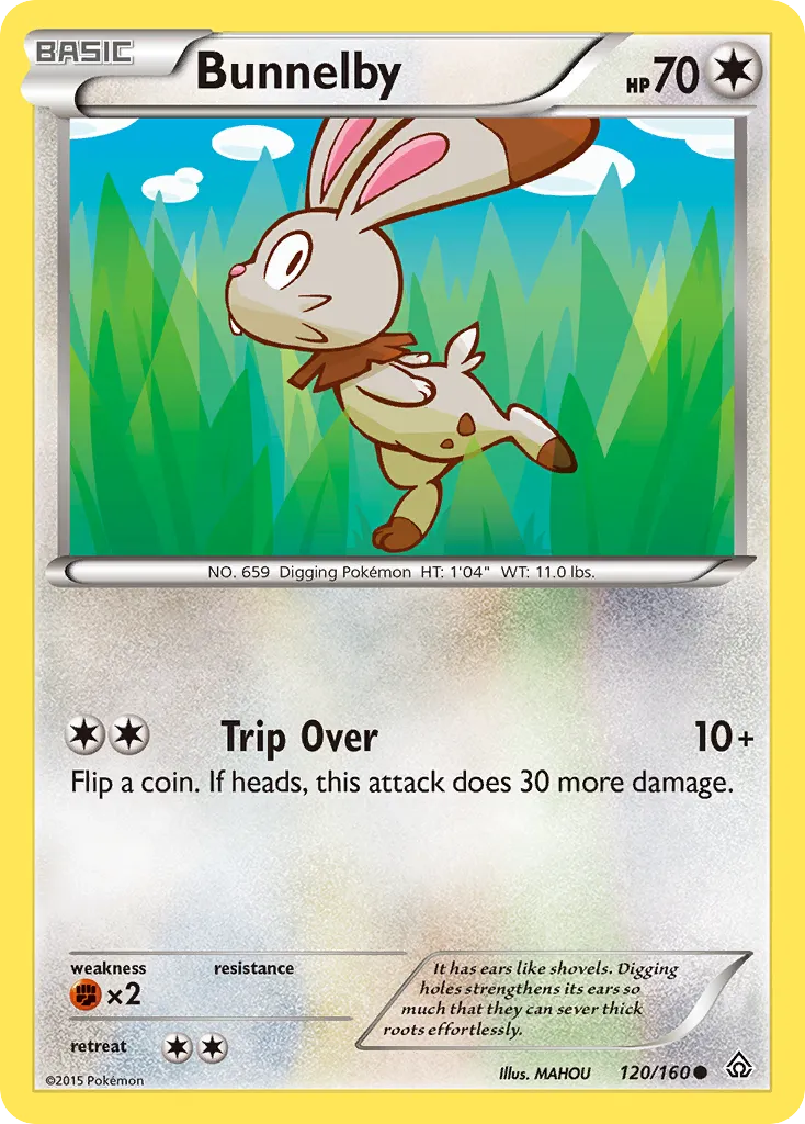 Bunnelby — XY - Primal Clash — Pokémon