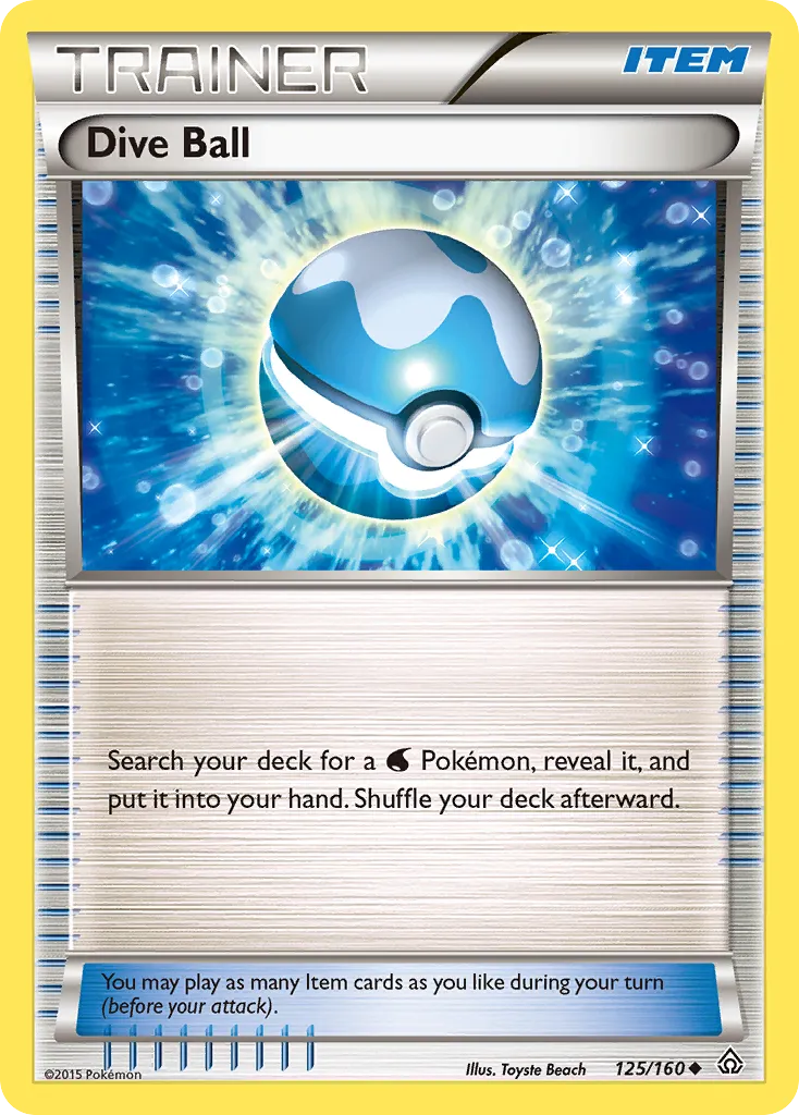 Dive Ball — XY - Primal Clash — Pokémon