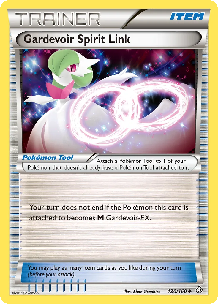 Gardevoir Spirit Link — XY - Primal Clash — Pokemon