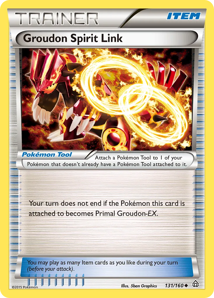 Lien Spirituel Groudon — XY - Primal Clash — Pokémon