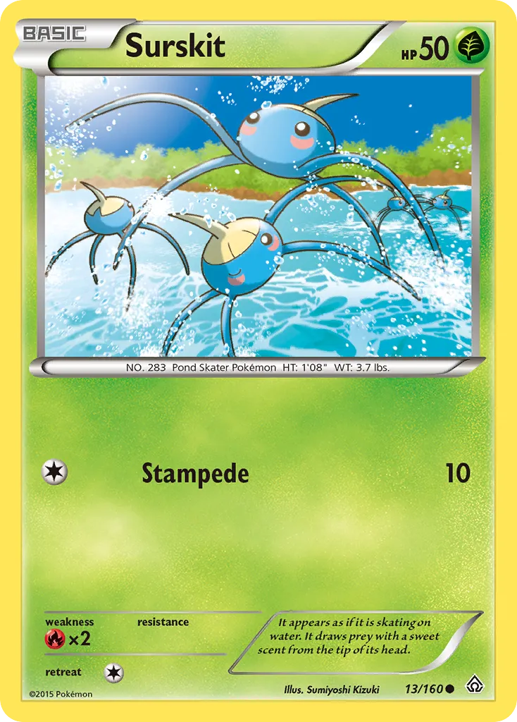 Surskit — XY - Primal Clash — Pokémon