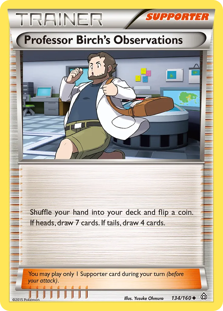 Professor Birch's Observations — XY - Primal Clash — Pokemon