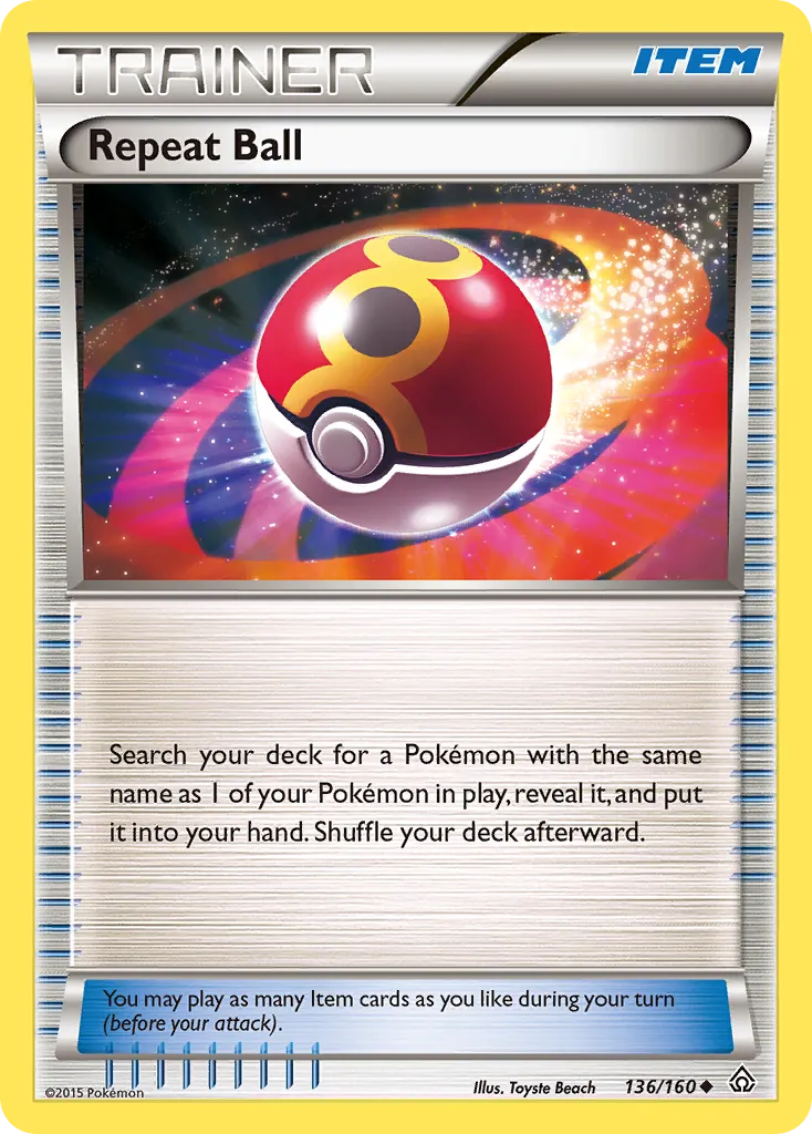 Repeat Ball — XY - Primal Clash — Pokemon