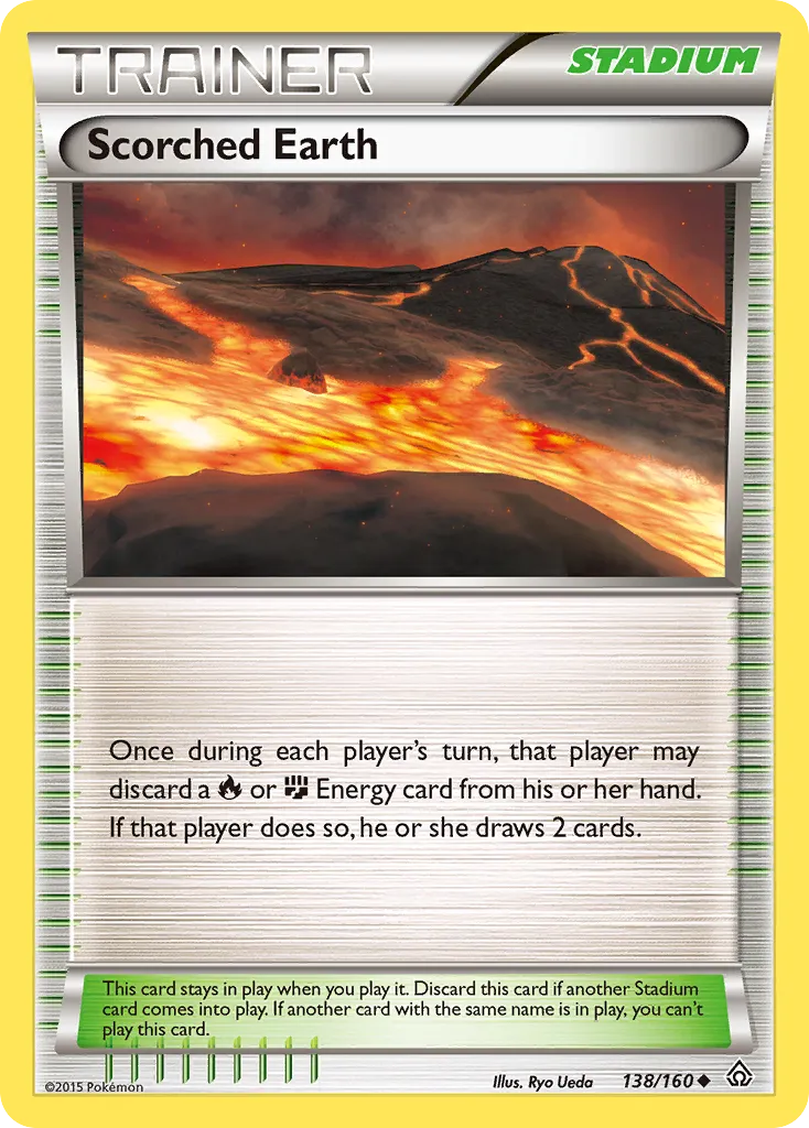 Scorched Earth — XY - Primal Clash — Pokémon