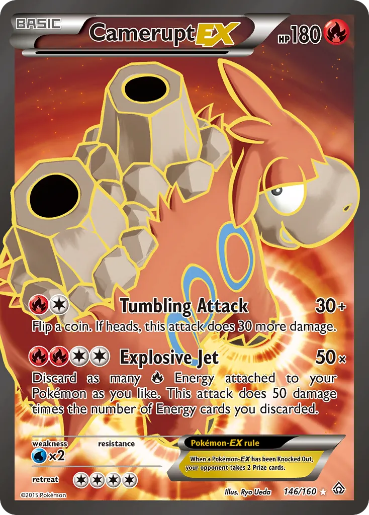 Camerupt EX — XY - Primal Clash — Pokémon