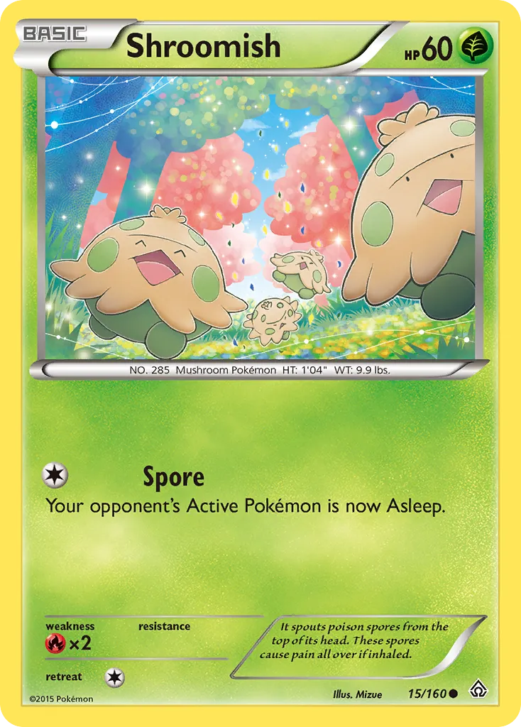 Shroomish — XY - Primal Clash — Pokémon