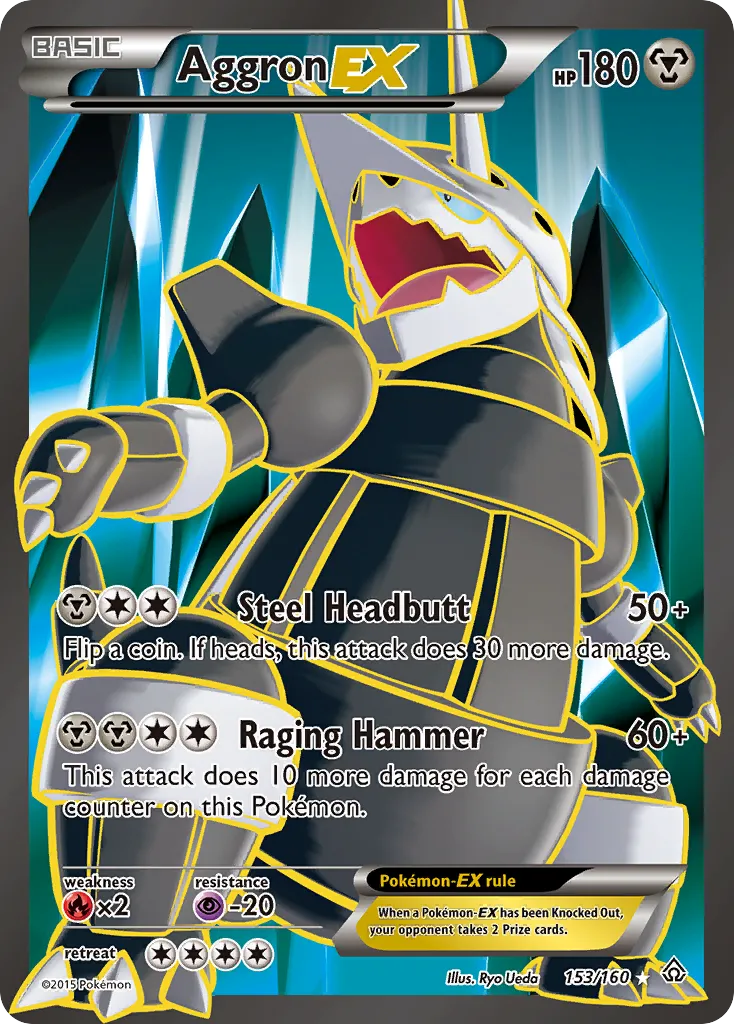 Aggron EX — XY - Primal Clash — Pokémon