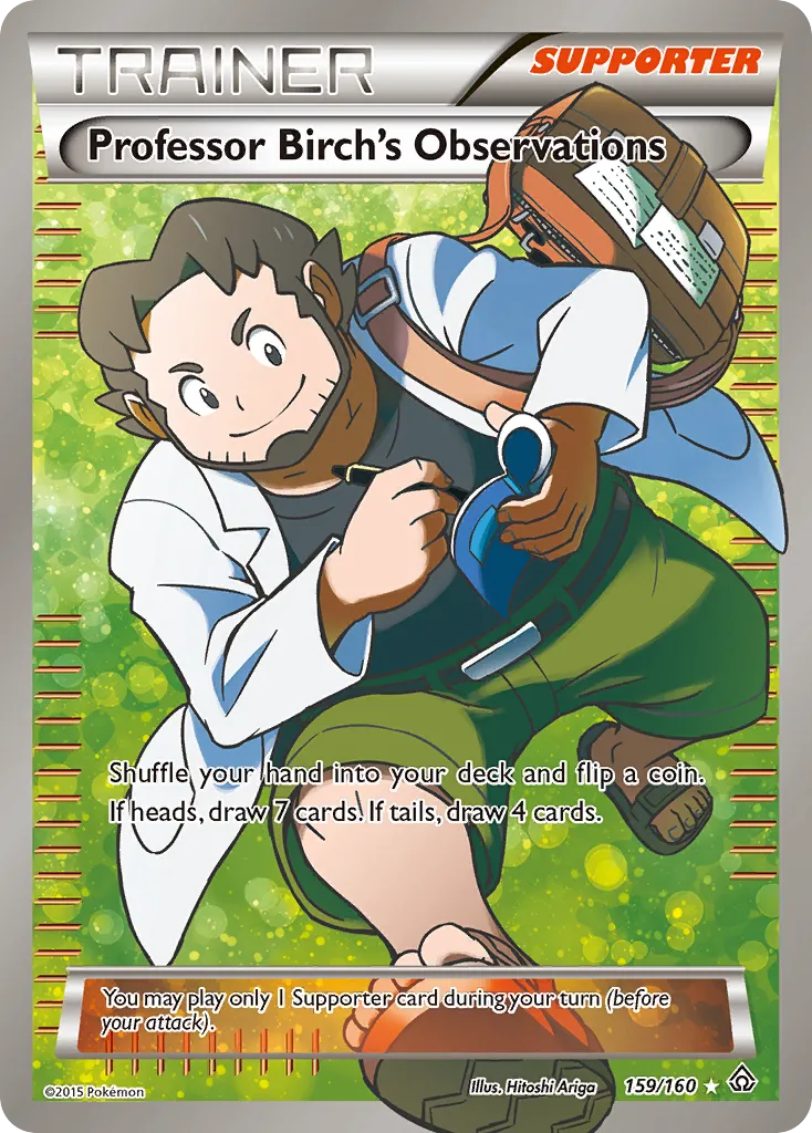 Professor Birch's Observations — XY - Primal Clash — Pokemon