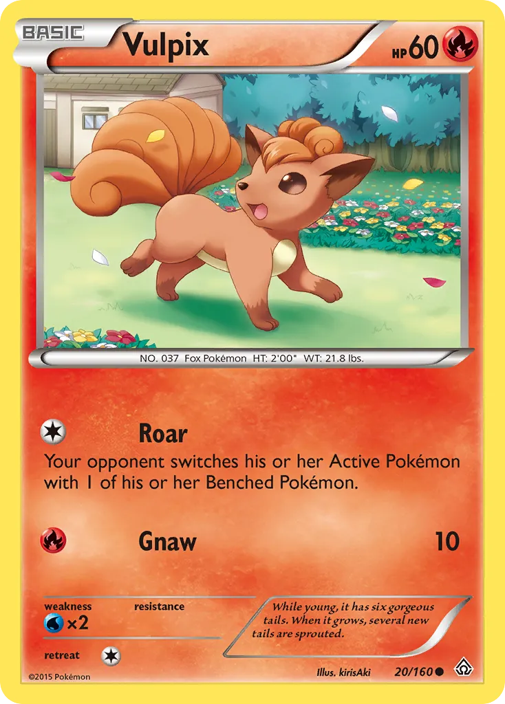Vulpix — XY - Primal Clash — Pokémon